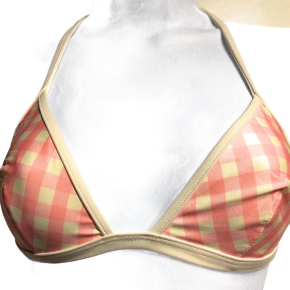 Solid & Striped Bikini Top